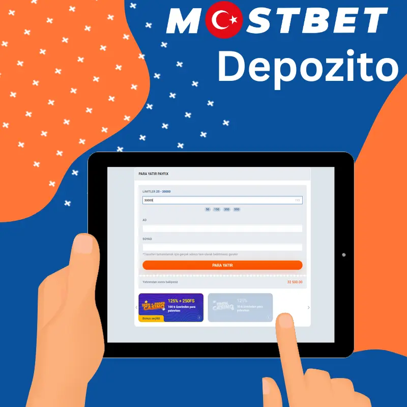 Türkiye'de Mostbet'e Para Yatırma Adımları.