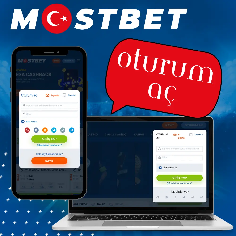 Mostbet TR-27 Hesabına Giriş Yapın.