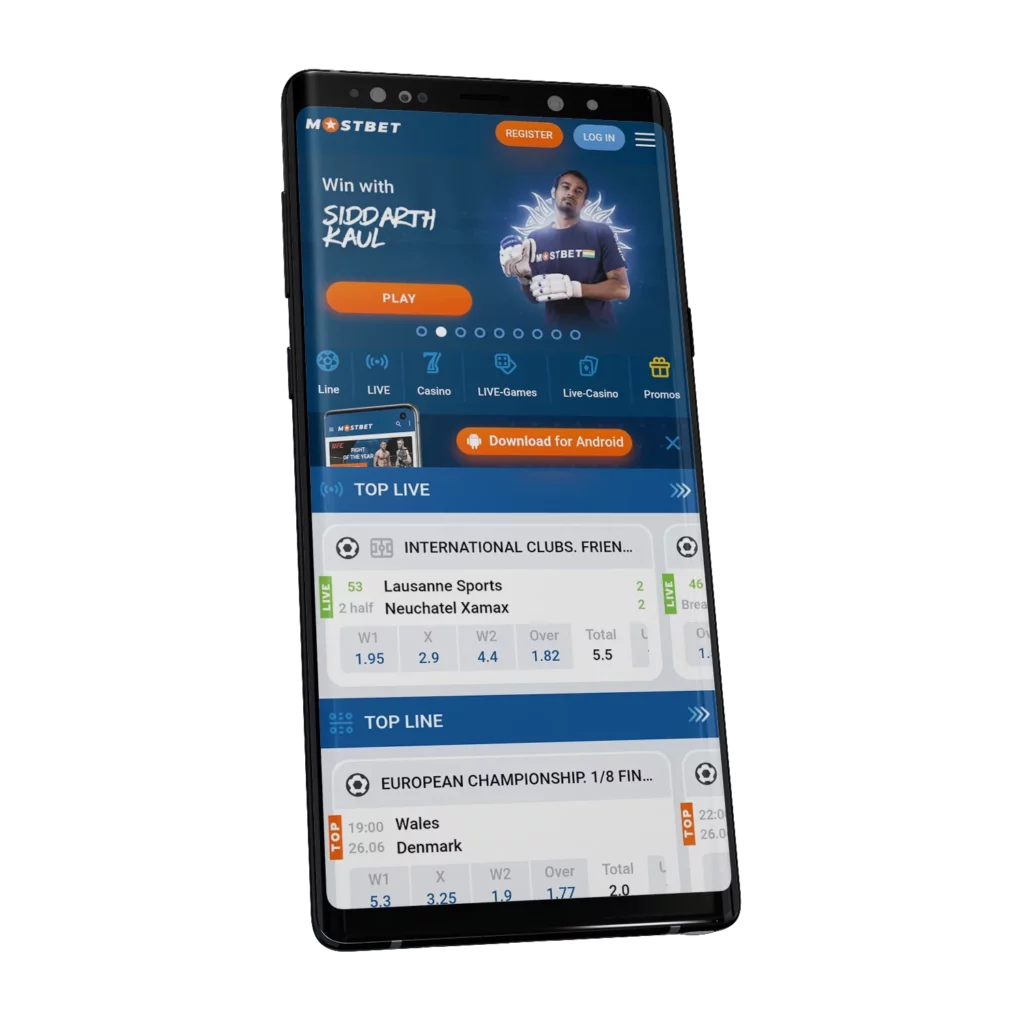 Mostbet ana apk